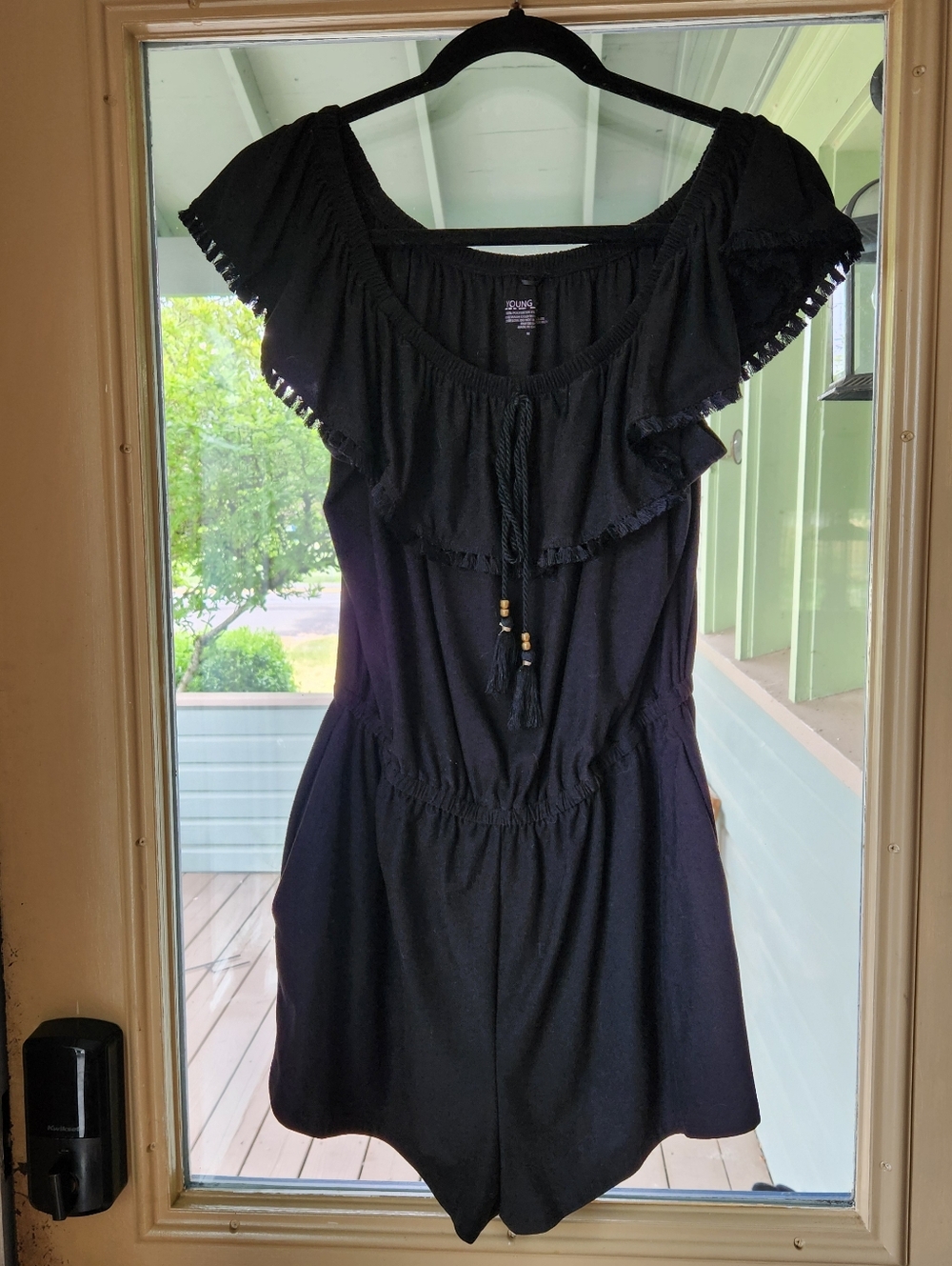 Young USA Black Romper | M